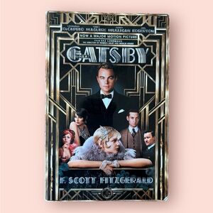 The Great Gatsby by F. Scott Fitzgerald Paperback Book